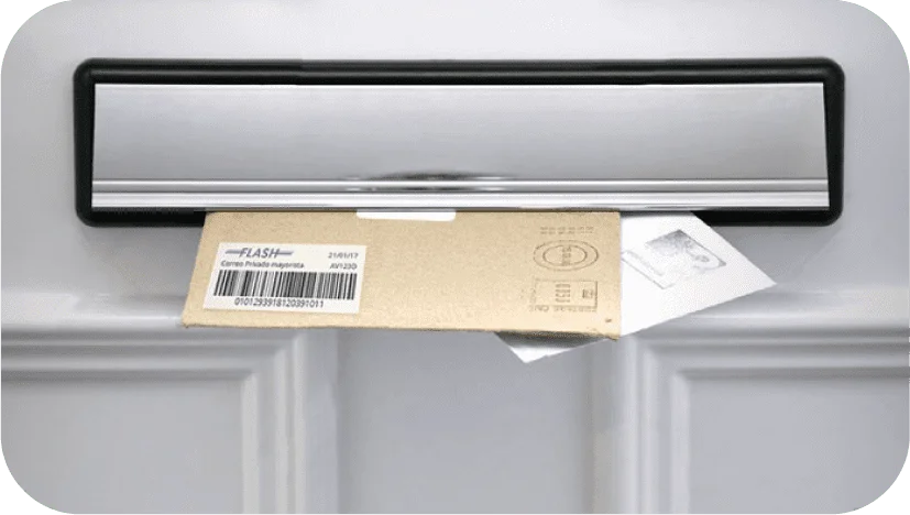 Servicio simple bajo puerta